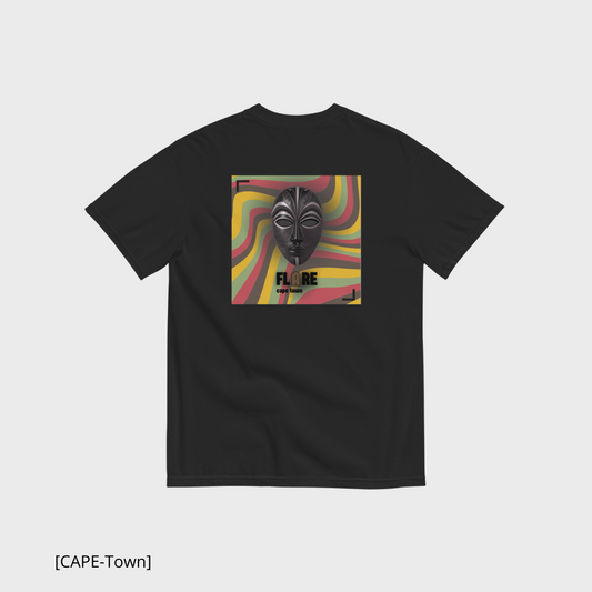 [CAPE-TOWN MASKED FIGURE T-SHIRT]