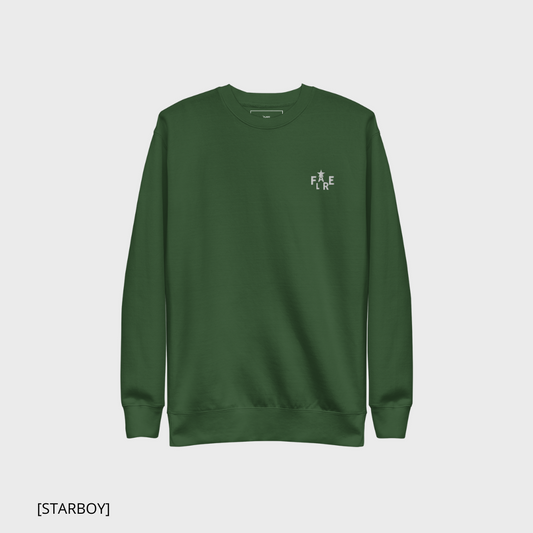 FLARE [STARBOY] (green) sweatshirt (men)