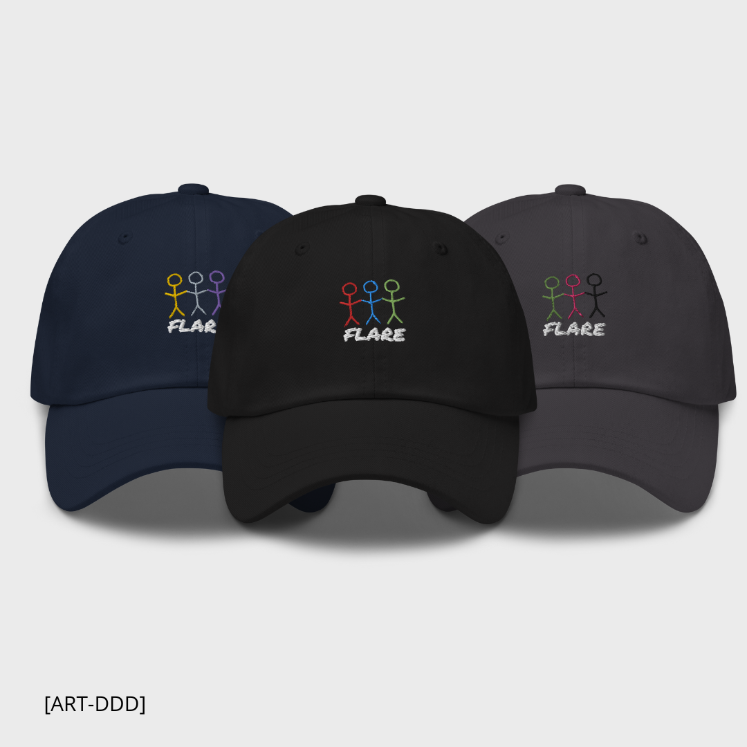 FLARE [ART-DDD] (multicolor) cap (men/women)