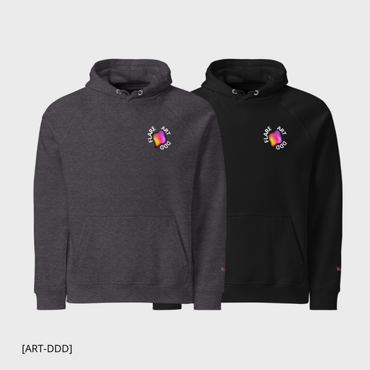 FLARE [ART-DDD] (multicolor) hoodie (men/women)