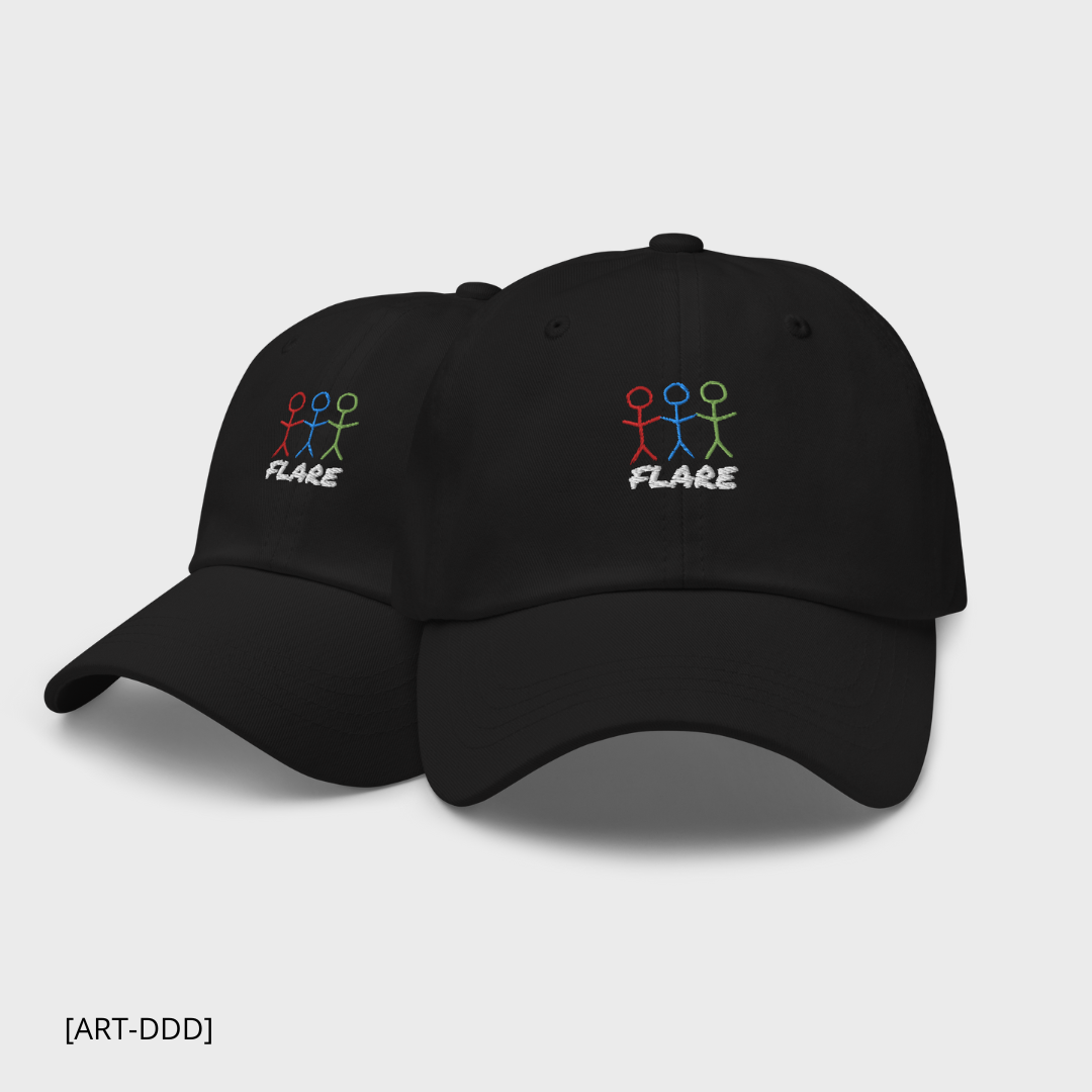 FLARE [ART-DDD] (multicolor) cap (men/women)