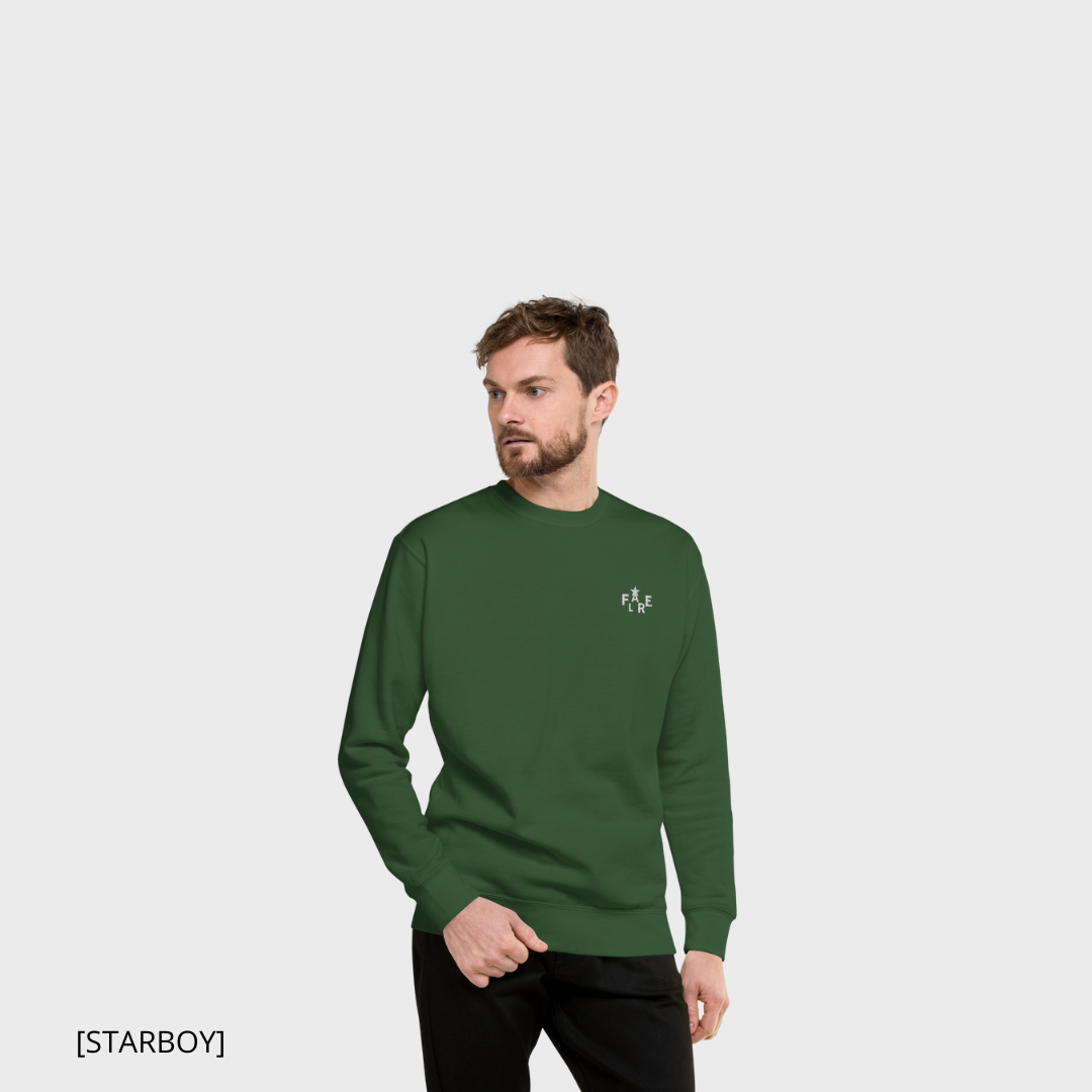 FLARE [STARBOY] (green) sweatshirt (men)