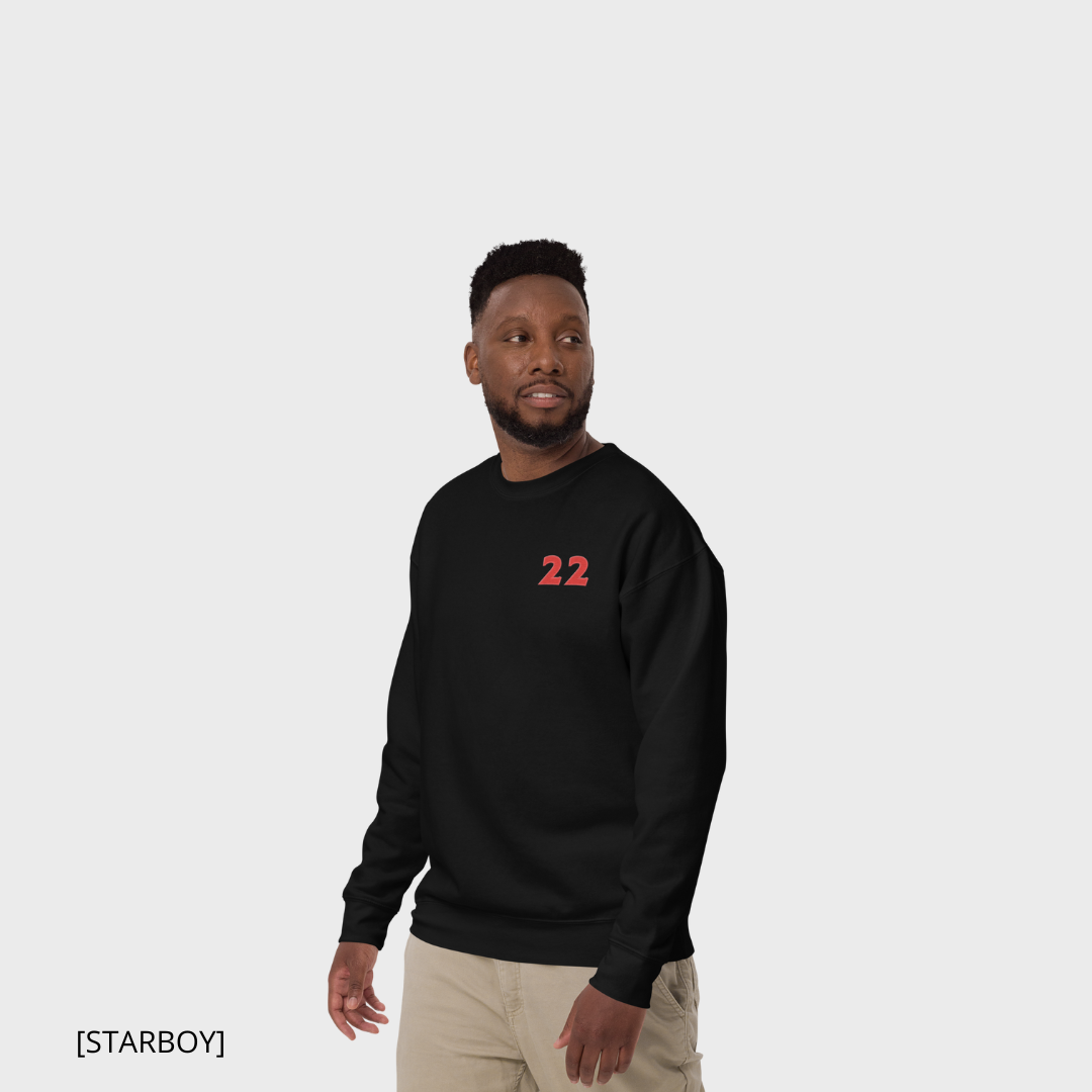 FLARE [STARBOY] (black) sweatshirt (men)